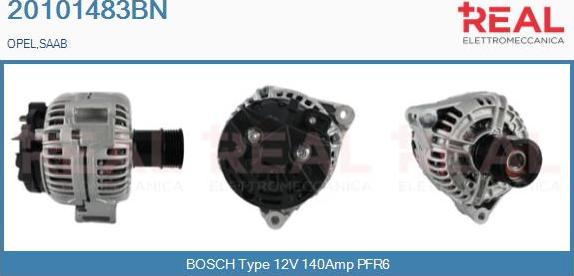 REAL 20101483BN - Alternateur droxauto.com