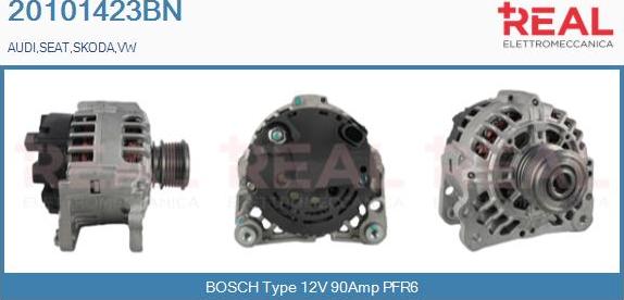 REAL 20101423BN - Alternateur droxauto.com