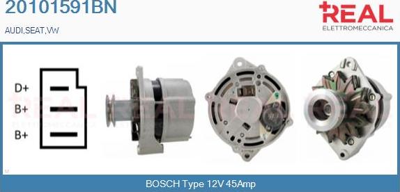 REAL 20101591BN - Alternateur droxauto.com