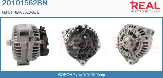 REAL 20101562BN - Alternateur droxauto.com