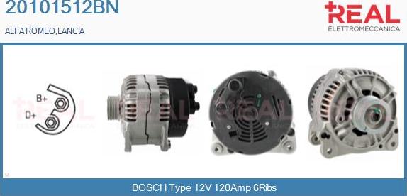 REAL 20101512BN - Alternateur droxauto.com