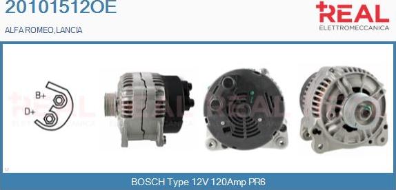 REAL 20101512OE - Alternateur droxauto.com