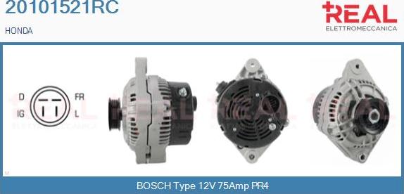 REAL 20101521RC - Alternateur droxauto.com