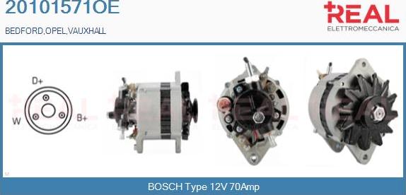 REAL 20101571OE - Alternateur droxauto.com