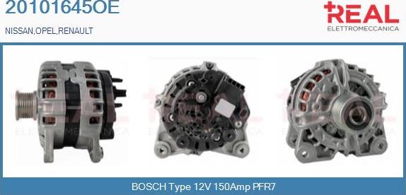 REAL 20101645OE - Alternateur droxauto.com