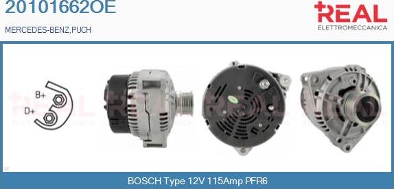 REAL 20101662OE - Alternateur droxauto.com