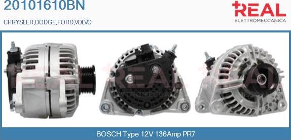 REAL 20101610BN - Alternateur droxauto.com