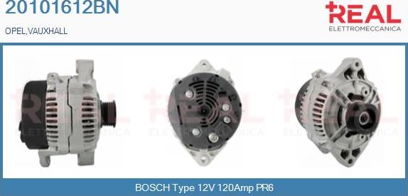 REAL 20101612BN - Alternateur droxauto.com