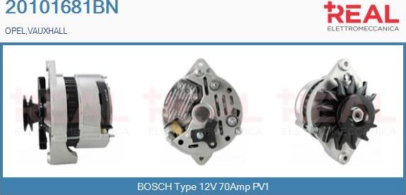 REAL 20101681BN - Alternateur droxauto.com