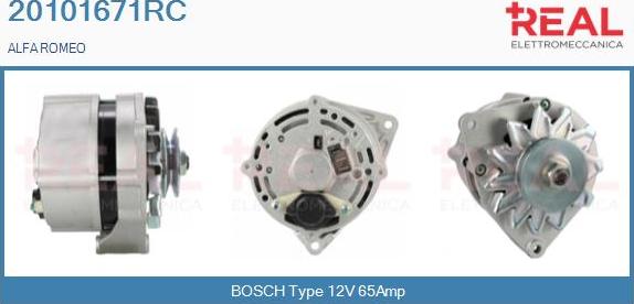 REAL 20101671RC - Alternateur droxauto.com