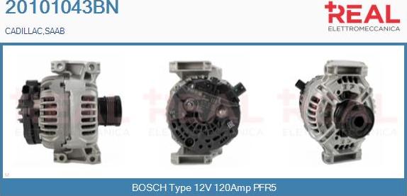 REAL 20101043BN - Alternateur droxauto.com