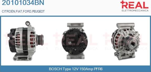 REAL 20101034BN - Alternateur droxauto.com