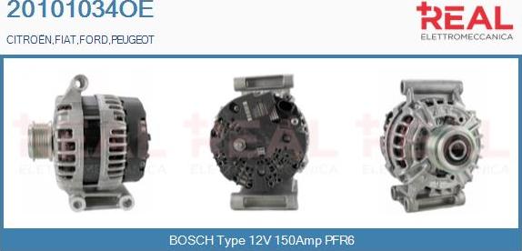 REAL 20101034OE - Alternateur droxauto.com