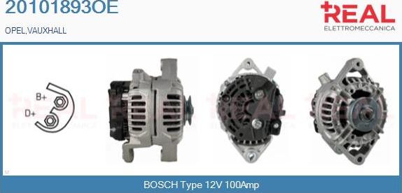 REAL 20101893OE - Alternateur droxauto.com