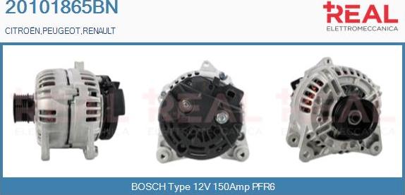REAL 20101865BN - Alternateur droxauto.com