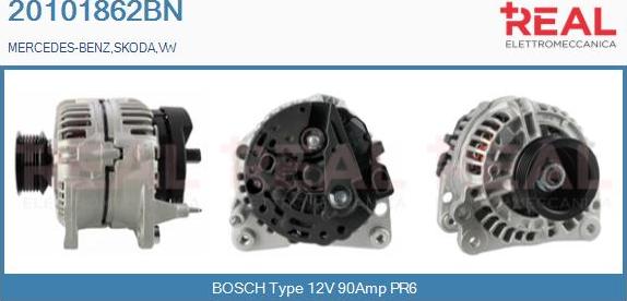 REAL 20101862BN - Alternateur droxauto.com