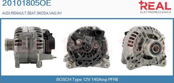 REAL 20101805OE - Alternateur droxauto.com
