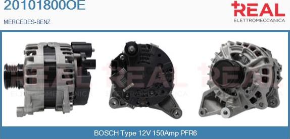 REAL 20101800OE - Alternateur droxauto.com