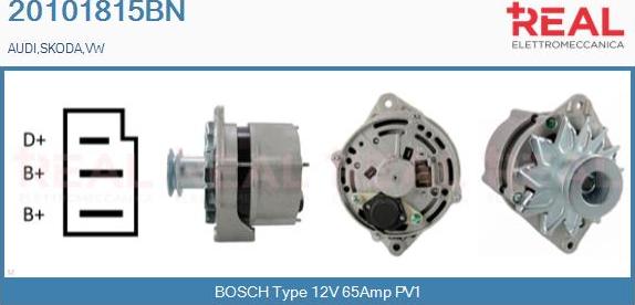 REAL 20101815BN - Alternateur droxauto.com