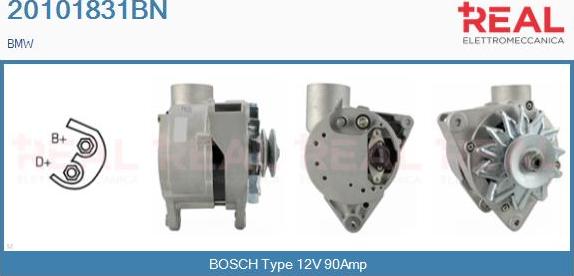 REAL 20101831BN - Alternateur droxauto.com