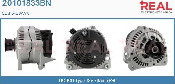 REAL 20101833BN - Alternateur droxauto.com