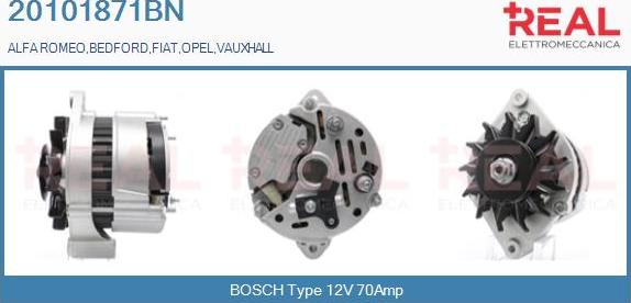 REAL 20101871BN - Alternateur droxauto.com