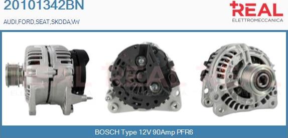 REAL 20101342BN - Alternateur droxauto.com