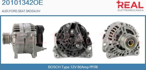 REAL 20101342OE - Alternateur droxauto.com