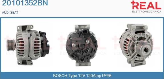 REAL 20101352BN - Alternateur droxauto.com