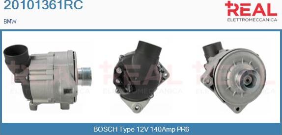 REAL 20101361RC - Alternateur droxauto.com