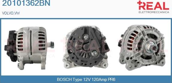 REAL 20101362BN - Alternateur droxauto.com