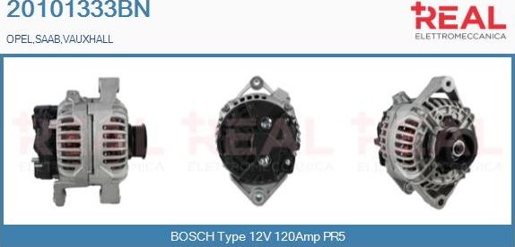 REAL 20101333BN - Alternateur droxauto.com
