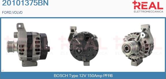 REAL 20101375BN - Alternateur droxauto.com