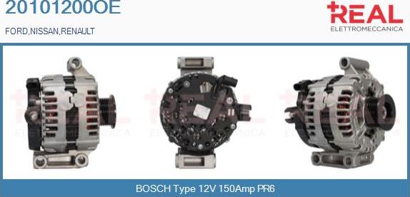 REAL 20101200OE - Alternateur droxauto.com