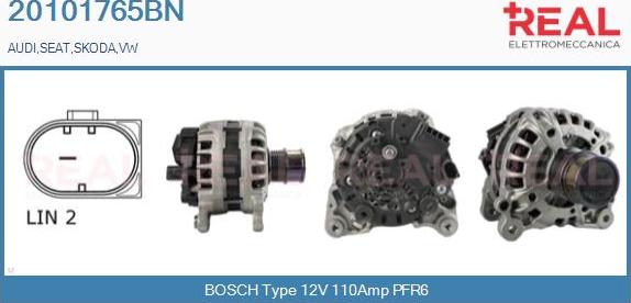 REAL 20101765BN - Alternateur droxauto.com