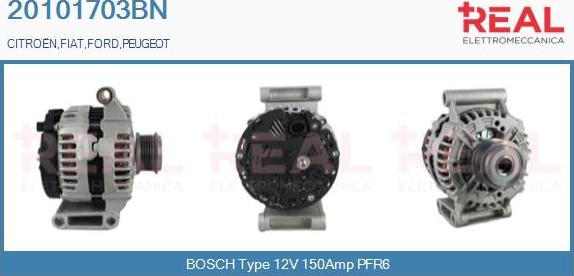 REAL 20101703BN - Alternateur droxauto.com