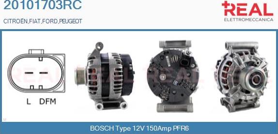 REAL 20101703RC - Alternateur droxauto.com