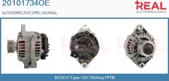 REAL 20101734OE - Alternateur droxauto.com