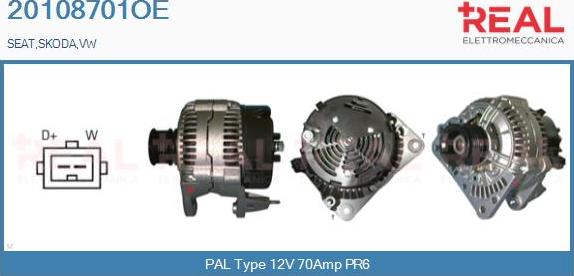 REAL 20108701OE - Alternateur droxauto.com