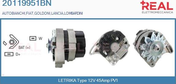REAL 20119951BN - Alternateur droxauto.com