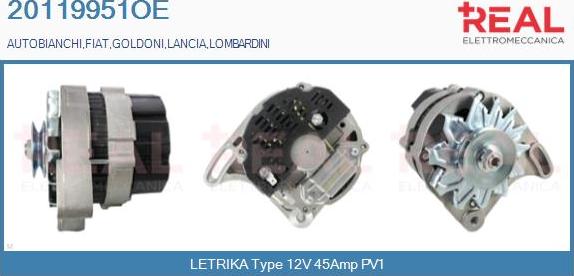REAL 20119951OE - Alternateur droxauto.com