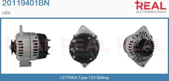 REAL 20119401BN - Alternateur droxauto.com