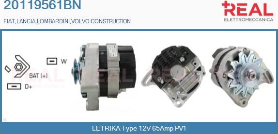 REAL 20119561BN - Alternateur droxauto.com