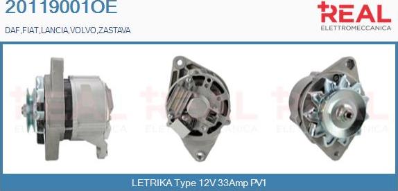REAL 20119001OE - Alternateur droxauto.com