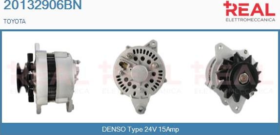 REAL 20132906BN - Alternateur droxauto.com
