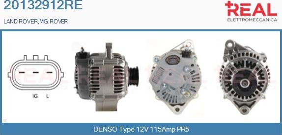 REAL 20132912RE - Alternateur droxauto.com