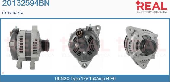 REAL 20132594BN - Alternateur droxauto.com