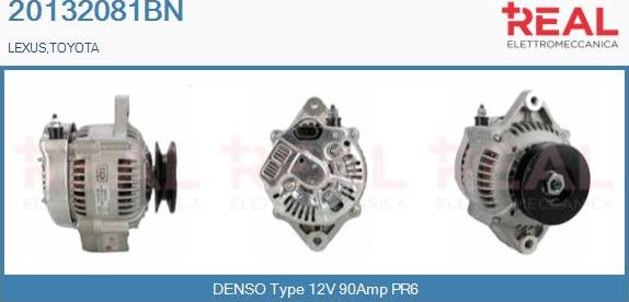 REAL 20132081BN - Alternateur droxauto.com