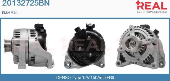 REAL 20132725BN - Alternateur droxauto.com