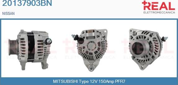 REAL 20137903BN - Alternateur droxauto.com
